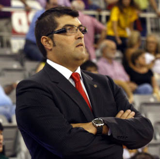 David Urbano, fisioterapeuta del CB Granada (ARCHIVO)