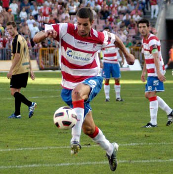 Geijo sigue con molestias pero ya entrena con el equipo. (ARCHIVO)