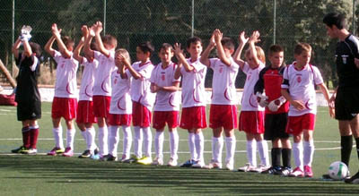 Los benjamines granadinos han ganado los tres partidos de la fase previa