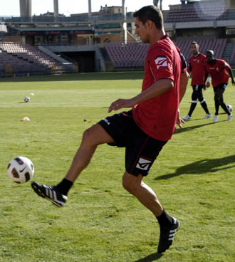 Alex Geijo no afrontará la ida en Balaidos (PACO AYALA)