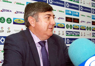 Francisco Roldán, durante la rueda de prensa (GRJ)