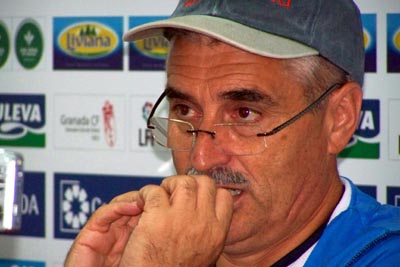 Fabri González durante la rueda de prensa. (GRJ)