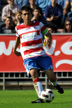 Lucena ha vivido tres ascensos con el Granada CF (BALDO)