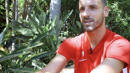 Soldado en la concentración de pretemporada de Marbella (Foto: GCF)