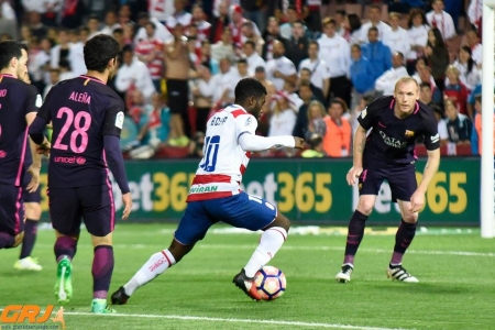 Último duelo ante el Barca en Los Cármenes Último duelo ante el Barca en Los Cármenes