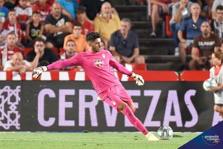 Rui Silva fue de lo mas destacado del Granada CF (J.M. BALDOMERO) Rui Silva fue de lo mas destacado del Granada CF (J.M. BALDOMERO)