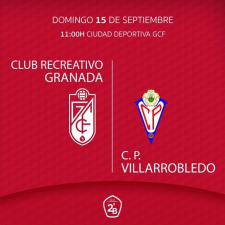 El Recreativo de Granada recibirá al Villarrobledo (GRANADA CF) El Recreativo de Granada recibirá al Villarrobledo (GRANADA CF)