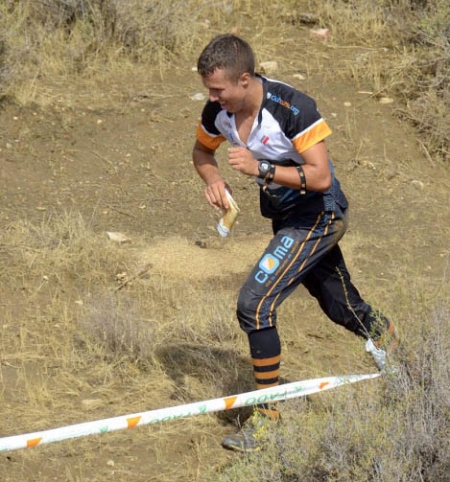 Pedro Stangegaard, campeón en la Larga, durante la prueba