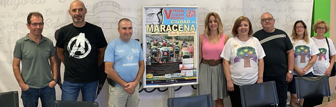 Presentación de la ruta Lorquiana de ciclismo (AYTO. MARACENA)