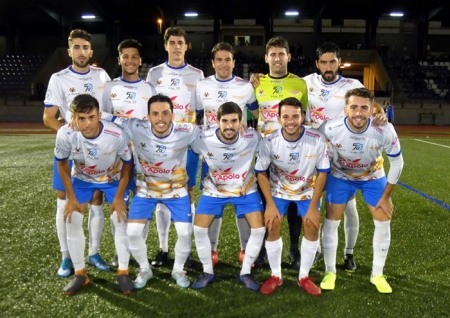 Once de los lojeños en el partido ante el At. Porcuna (MIGUEL JÁIMEZ) Once de los lojeños en el partido ante el At. Porcuna (MIGUEL JÁIMEZ)