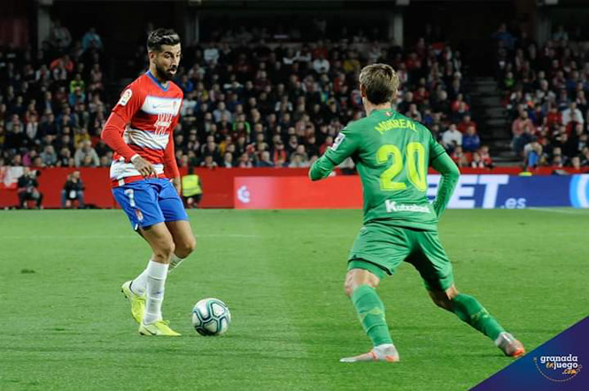Badillo fue el jugador mas destacado de los rojiblancos (JOSÉ M. BALDOMERO)
