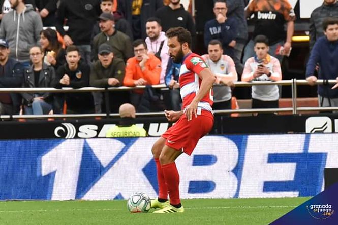 Germán fue de los más destacados en el encuentro ante el Valencia (JOSÉ M. BALDOMERO)