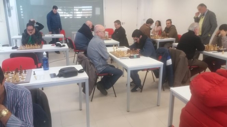 Momento de una de las partidas Momento de una de las partidas