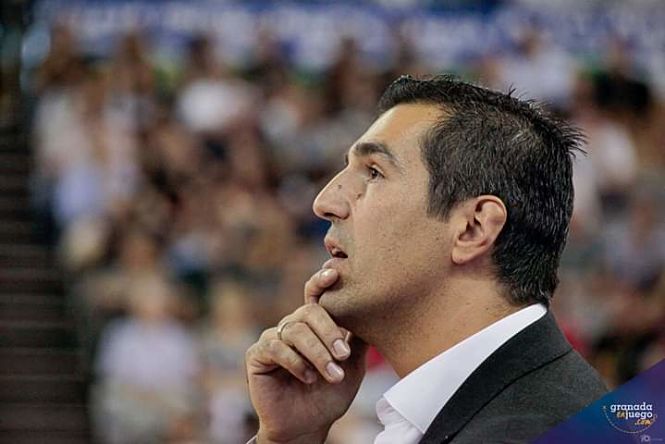 Pablo Pin ha pasado revista a la actualidad del Covirán Granada (VICENTE CARVAJAL)