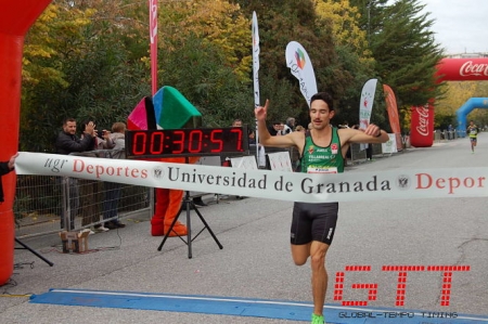 Ignacio Fontes entra ganador en meta (GLOBAL TEMPO) Ignacio Fontes entra ganador en meta (GLOBAL TEMPO)