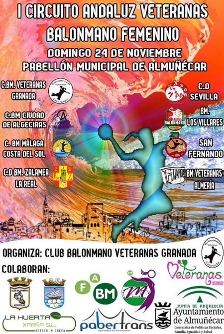 Almuñécar acogerá el Campeonato de Andalucia de balonmanos de veteranas (AYTO. ALMUÑÉCAR) Almuñécar acogerá el Campeonato de Andalucia de balonmanos de veteranas (AYTO. ALMUÑÉCAR)