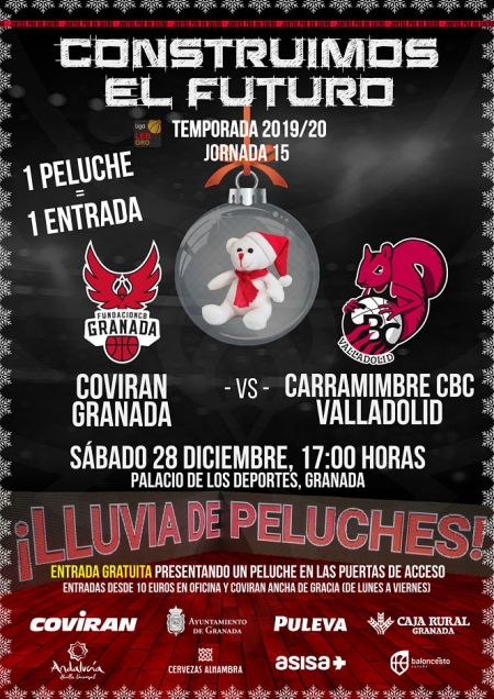 El Covirán Granada recibirá a Valladolid (FCBG) El Covirán Granada recibirá a Valladolid (FCBG)