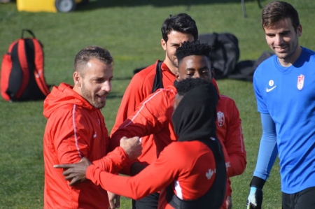 Buen ambiente en el último entrenamiento (GCF) Buen ambiente en el último entrenamiento (GCF)