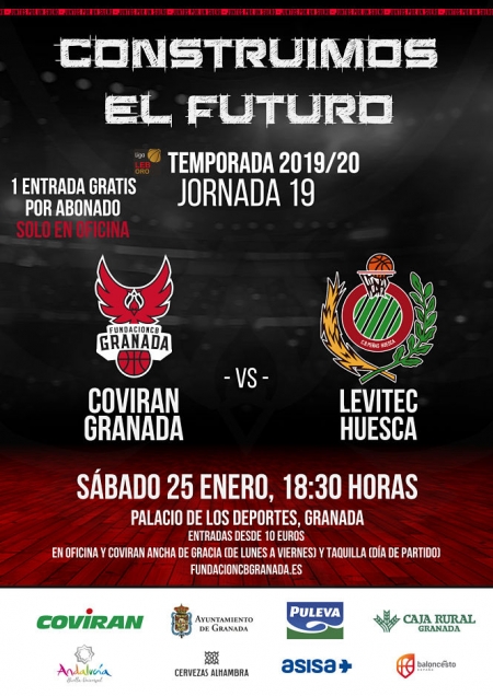 El Covirán Granada jugará una final ante Huesca (FUNDACIÓN CB GRANADA) El Covirán Granada jugará una final ante Huesca (FUNDACIÓN CB GRANADA)