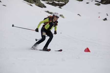 Ana Alonso durante una prueba Ana Alonso durante una prueba