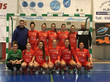 Equipo femenino del Albolote Futsal (AFS) Equipo femenino del Albolote Futsal (AFS)