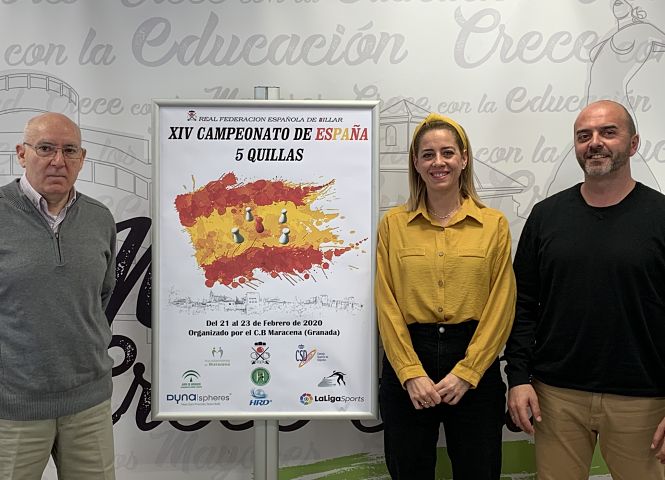 Presentación del Campeonato de España de Billar (AYTO. MARACENA) 