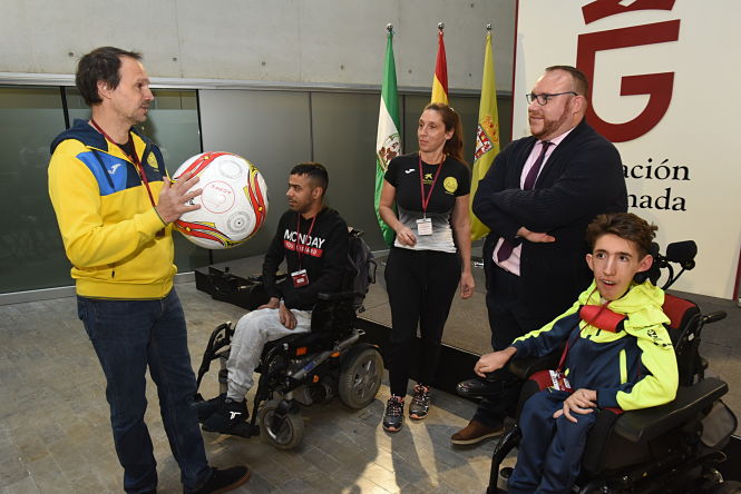 Presentación de “Powerchair football” (J. MORENO GÓMEZ / DIPGRA) 