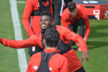El equipo última la preparación para la Copa (GRJ) El equipo última la preparación para la Copa (GRJ)