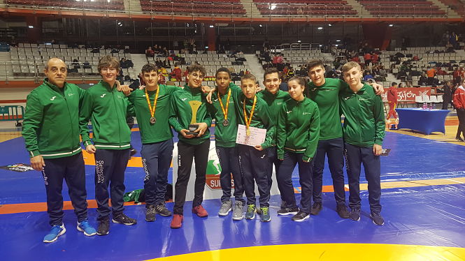 Luchadores de Maracena que han participado en el Nacional (LUCHA MARACENA)