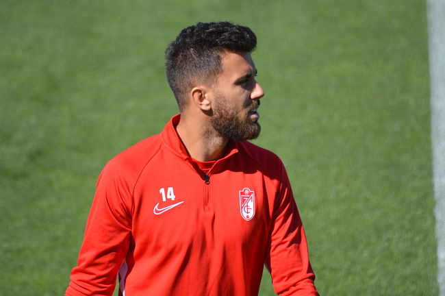 Vico durante un entrenamiento (GRJ) 