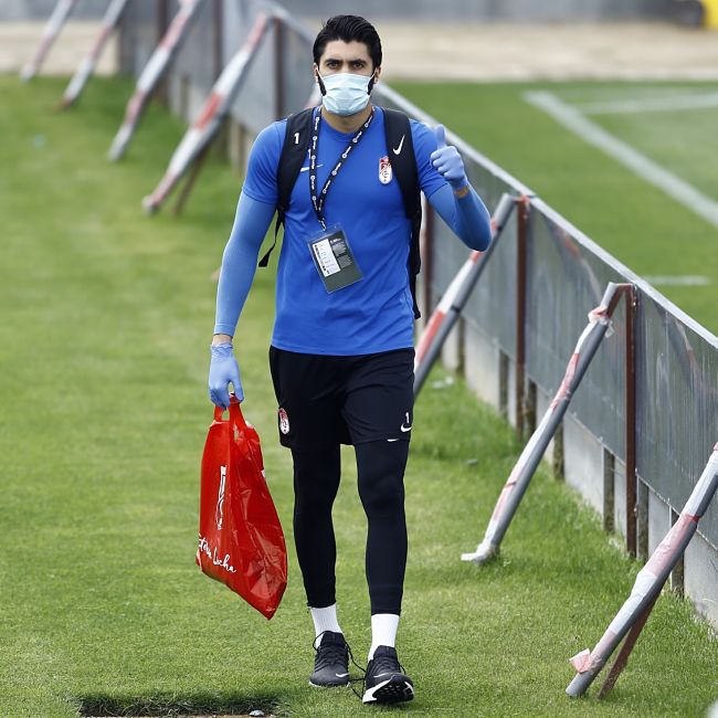 Rui Silva en la vuelta a los entrenamientos (LALIGA)