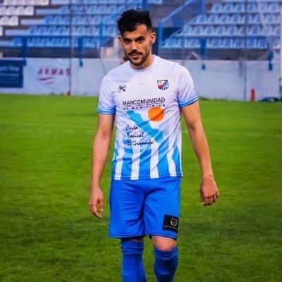 Dani Cara, en un partido con el CF Motril (Twitter)
