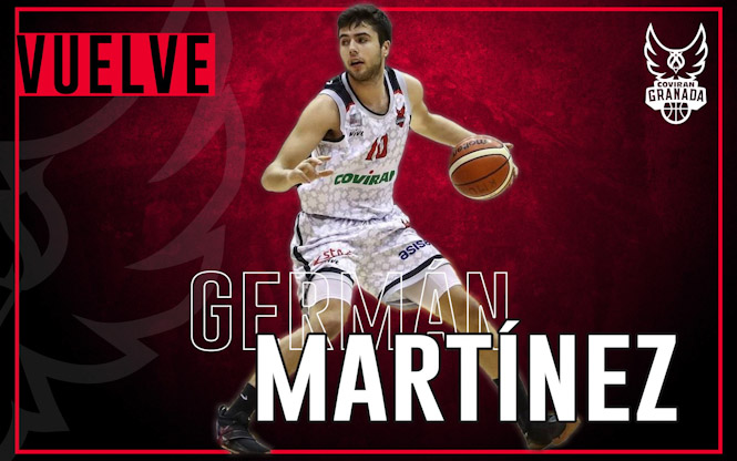 Germán Martínez será el tercer base del Covirán Granada (FUNDACIÓN CB GRANADA) 