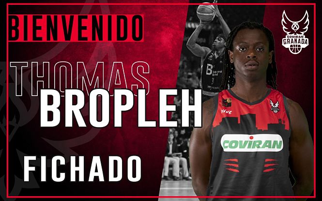 Thomas Bropleh es jugador del Covirán Granada (FUNDACIÓN CB GRANADA) 