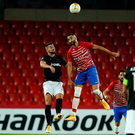 Gonalons fue de los más destacados del Granada CF (GRANADA CF) Gonalons fue de los más destacados del Granada CF (GRANADA CF)