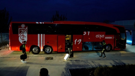 La expedición rojiblanca ya ha partido hacia Nicosia (GCF)