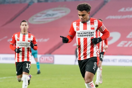 Donyell Malen anotó el gol de la victoria del PSV ante el Sparta Rotterdam (PSV) Donyell Malen anotó el gol de la victoria del PSV ante el Sparta Rotterdam (PSV)