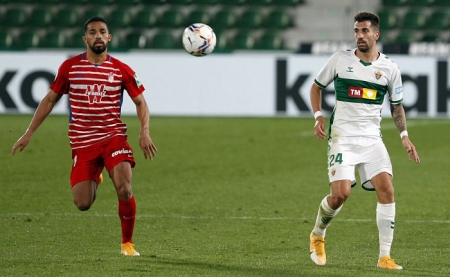 Yangel Herrera, durante un lance del encuentro (LALIGA)