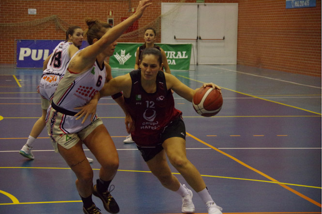 Ornella Santana anotó seis puntos ante Alcobendas (RACA/ARCHIVO) 