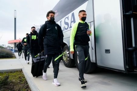 El Granada CF ha partido esta mañana hacia tierras castellonenses (PEPE VILLOSLADA / GCF) El Granada CF ha partido esta mañana hacia tierras castellonenses (PEPE VILLOSLADA / GCF)