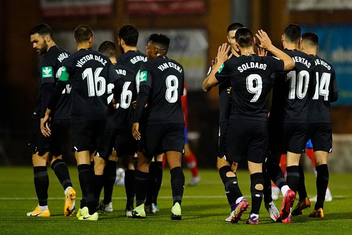 El Granada superó en Navalcarnero la mayor goleada en la historia del club (PEPE VILLOSLADA / GCF)