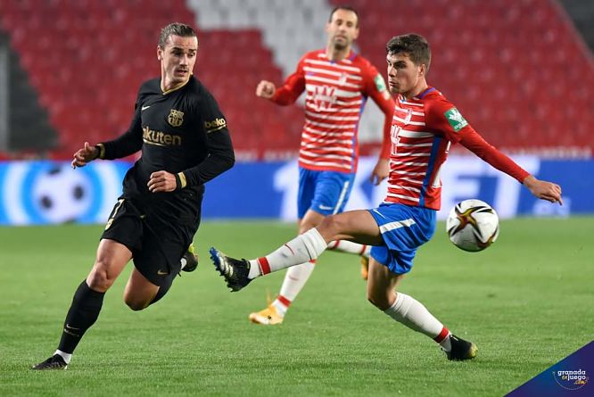 El Granada cayó eliminado de la Copa del Rey (JOSÉ M. BALDOMERO)
