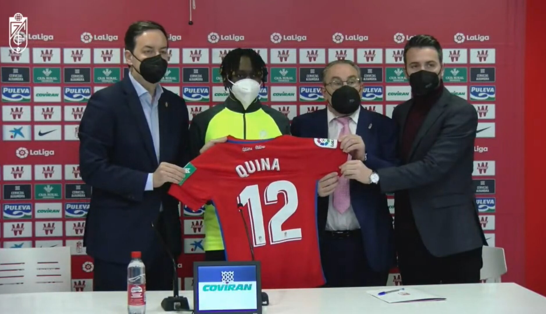 Domingos Quina lucirá el 12 en su camiseta (GCF TV)