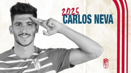 Carlos Neva jugará con el Granada hasta 2025 (GCF)