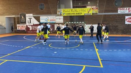 Calentamiento del BM Maracena en un partido anterior (BM MARACENA) Calentamiento del BM Maracena en un partido anterior (BM MARACENA)