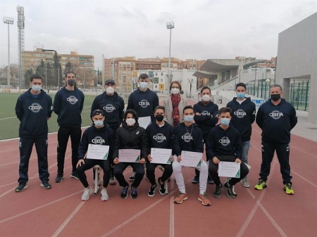 Acto con deportistas y entrenadores del Centro Educativo de Excelencia Deportiva de Andalucía (JUNTA) 