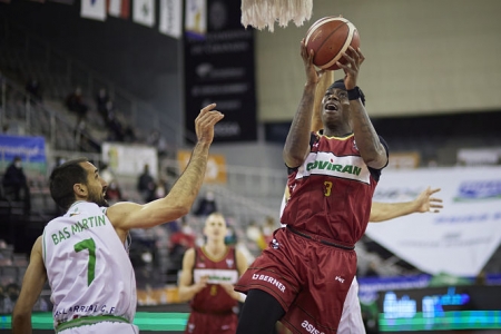 Thomas Bropleh fue el máximo anotador de los nazaríes (FERMÍN RODRÍGUEZ / FUNDACIÓN CB GRANADA) Thomas Bropleh fue el máximo anotador de los nazaríes (FERMÍN RODRÍGUEZ / FUNDACIÓN CB GRANADA)