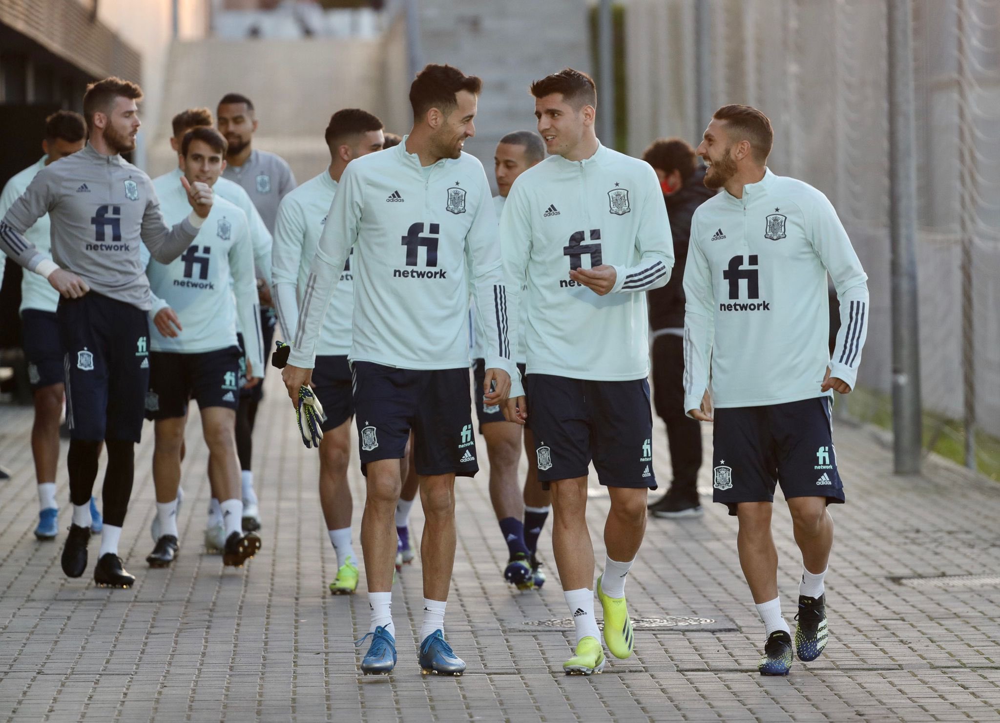 La selección española aterrizará en Granada esta noche (RFEF)