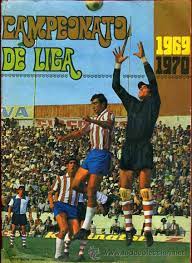 Portada del álbum de cromos de la temporada 1969/70, con el Granada y el antiguo `Los Cármenes´ como protagonistas principales (TODOCOLECCIÓN)