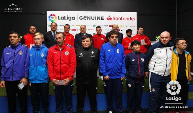 Presentación de la liga Genuine (LA LIGA)